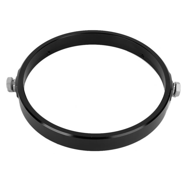 Soporte de montaje de faro redondo universal de aleación de aluminio de 7 pulgadas para conversión de automóvil/motocicleta negro Jadeshay A