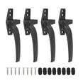 thumbnail image 2 of Aluminum Alloy Window Handle, Security Lock Hardware for Casement Window Lock Hard to Break and Rusts Resistant with Simple Installation, 2 of 7