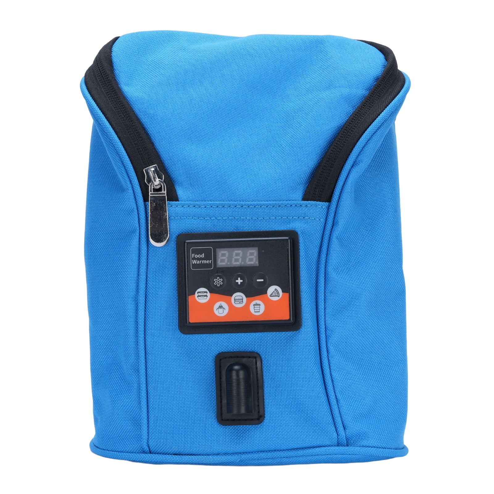 BIMZUC Premium Cordless Baby Bottle Warmer Bag Portable Insulated Breastmilk Heater with Adjustable Temperature Control for Car Outdoor Travel and Night Feeding Needs, Perfect for Newborns, Blue