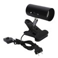 thumbnail image 1 of Reptile Sun Basking Lamp Clip on Bracket Rotatable Heat Light Holder with Clamp US Plug 110VShort Black Lamp Bracket, 1 of 4