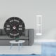 thumbnail image 2 of Reloj de pared 3D creativo para gimnasio en casa y entrenamiento de musculación, con mesa auxiliar de acrílico transparente para decoración de espacio, 2 of 8