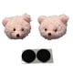 thumbnail image 5 of 2 adornos decorativos para casco, extraíbles, adorables, fáciles de instalar, divertidos. Rosa, 5 of 9