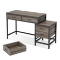 thumbnail image 4 of Barara King Console Table Sofa Table,Entryway Table Foyer Table for Entryway, Front Hall, Hallway, Sofa, Couch, Living Room, Coffee Bar, Kitchen, Grey, 4 of 7