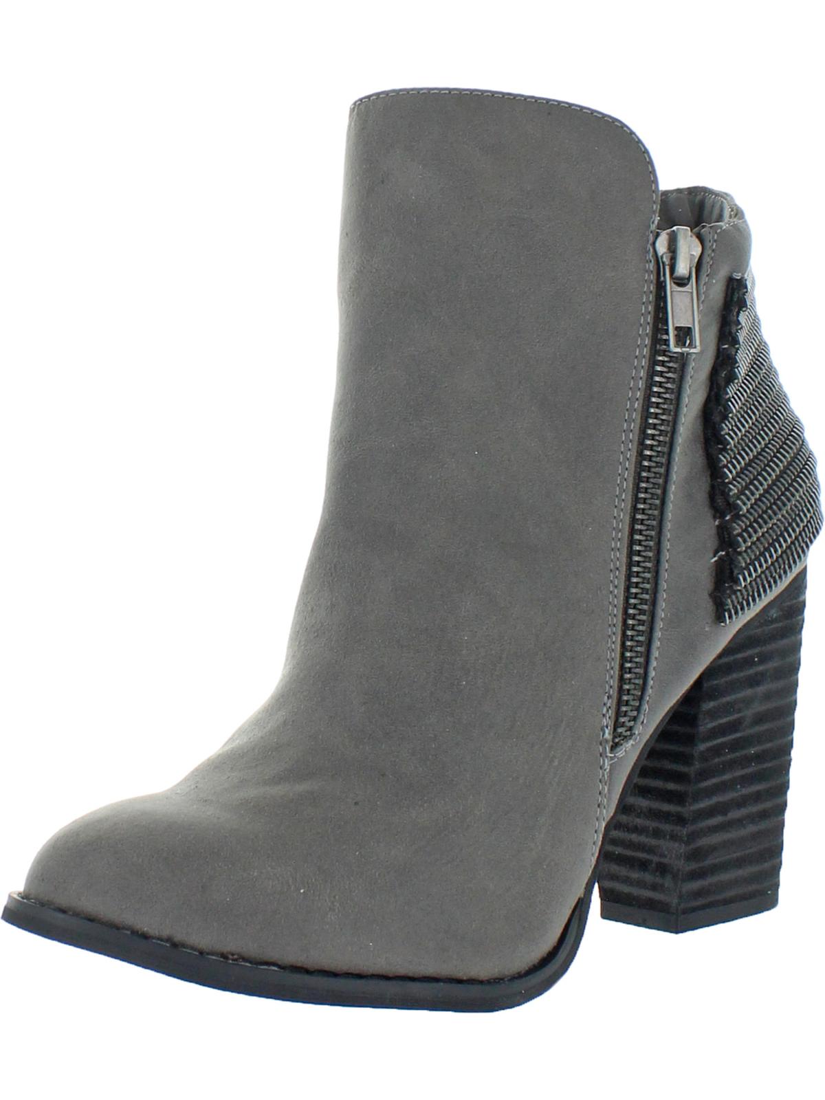 not rated grey booties