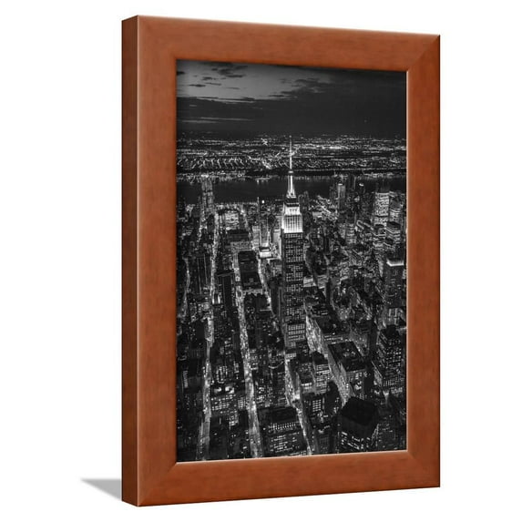 Empire State Building and Manhattan, New York City, New York, USA, Framed Art Print Wall Art by Jon Arnold Sold by Art.Com