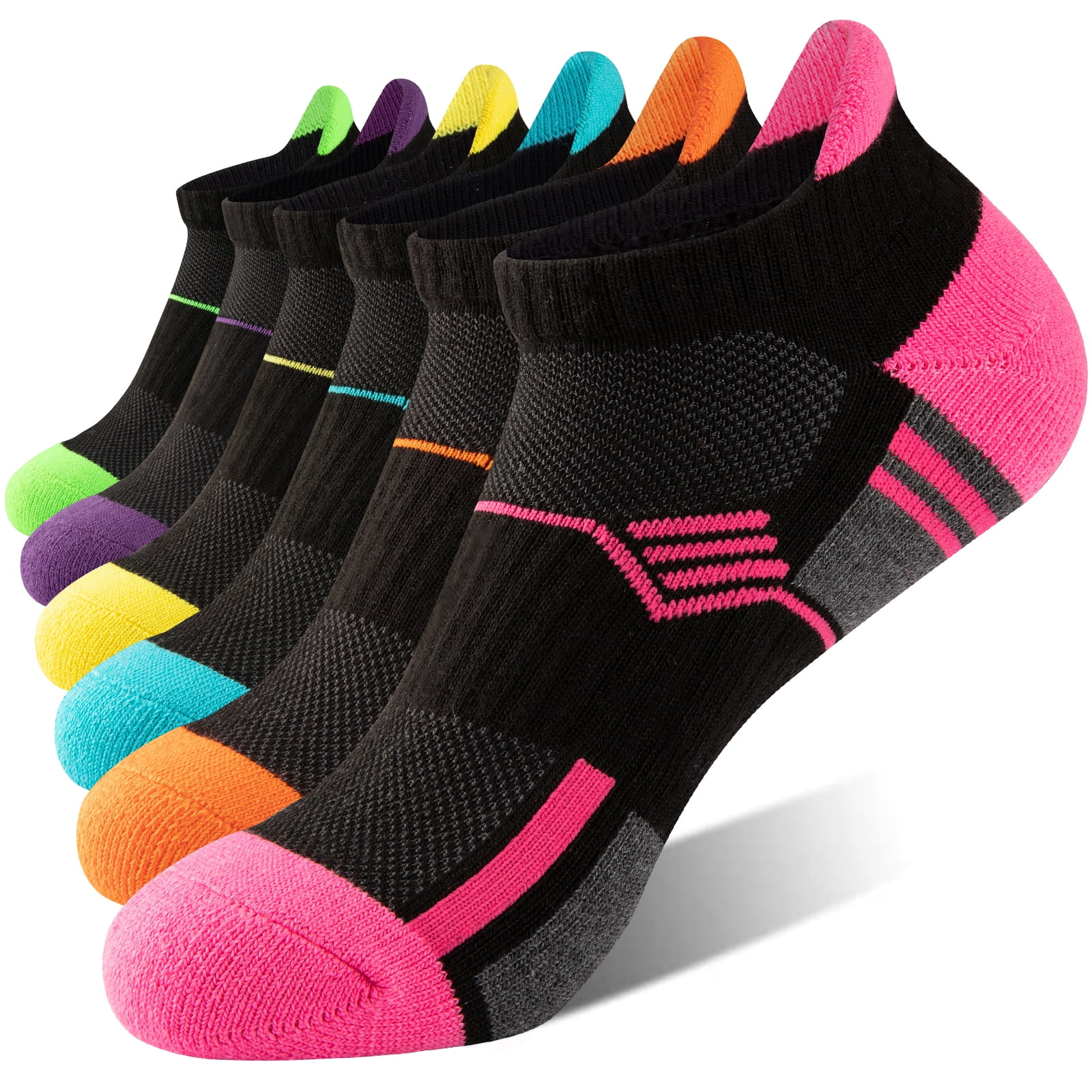 EALLCO Women's Athletic Ankle Socks Women's Socks Cushioned Low Cut