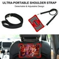 thumbnail image 3 of Dteck for Samsung Galaxy Tab S6 Lite case 10.4 Inch 2022/2020 with Rotating Hand Strap Stand/Shoulder Strap, Heavy Duty Shockproof Case for Galaxy Tab S6 Lite (SM-P610/P613/P615/P619),Red+Black, 3 of 7