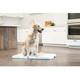 thumbnail image 2 of IRIS USA Pee Pad Holder, Fits 23.5"x35.5" or Larger, XL, Marking and Leg Lifting Dog Pad Hoder, Foldable, Secured Latches, Non-Skid Rubber Feet, High Polish Finish for Easy Cleaning, Blue, 2 of 8