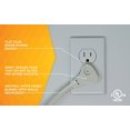 thumbnail image 4 of Coleman Cable Inc. Cord Ext Thn Plg 16/3X13Ft Wht 2232, 4 of 6