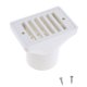 thumbnail image 5 of Escurridor de fondo de piscina de 1,5 pulgadas, escurridor principal cuadrado, herramienta de escurridor de piso, accesorio para piscina exterior (blanco), 5 of 6