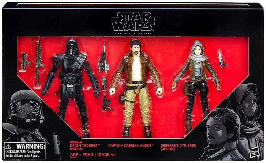 ④スターウォーズ・THE BLACK SERIES JUMPTROOPERのフィギュア Star Wars Black Series Imperial Jumptrooper Action Figure