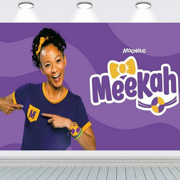 Meekah Party Supplies Backdrop Banner Poster Birthday Decorations Background for Photography Taspestry