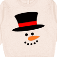 thumbnail image 3 of Inktastic Snowman with Top Hat and Carrot Nose Toddler Sweatshirt, 3 of 4