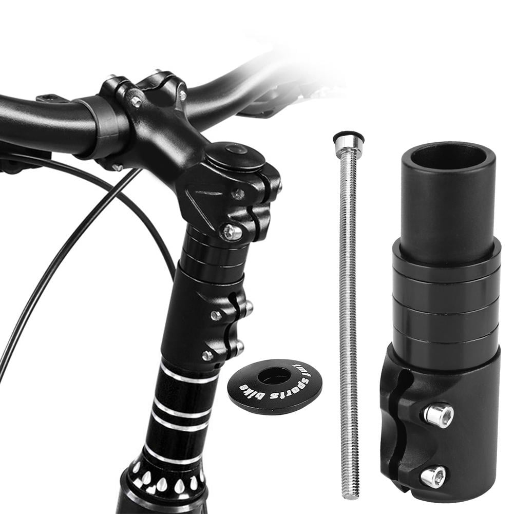 Details about   Bicycle Mountain Bike Handlebar Fork Stem Riser Rise Up Extender Adaptor Parts A 