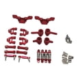 thumbnail image 2 of KLKCMS 1/28 Scale RC Car Metal Upgrade Kits Rear Hub Carrier for Wltoys K969 284131 Red, 2 of 9