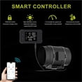 thumbnail image 4 of Inline Exhaust Fan 8 Inch EC Motor Smoke Extractor With Speed Controller 553 CFM Strong Airflow 200mm Duct Ventilation Fan ,High-Efficiency, 4 of 5