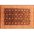 thumbnail image 1 of Ahgly Company Indoor Rectangle Oriental Orange Traditional Area Rugs, 2' x 4', 1 of 4