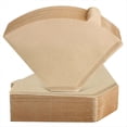 thumbnail image 1 of Coffee Filters, Unbleached Cone Filters 8-12 Cup, 200 Count Disposable Natural Paper Filters Cone Filters,200 Count Disposable Natural Paper Filters, 1 of 9