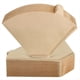 thumbnail image 1 of Filtros de Café, Filtros Cónicos Sin Blanquear, 8-12 Tazas, 200 Unidades, Desechables, de Papel Natural., 1 of 5