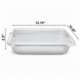 thumbnail image 2 of VeZee 9" x 13" Half Size Aluminum Foil Pans with Dome Lids | Catering Trays, Baking Pans & Food Storage Containers: 10 Count, 2 of 5