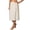 Ivory, variant on Women's Shadowline 4711630 30 Inch Flare Half Slip (White S)