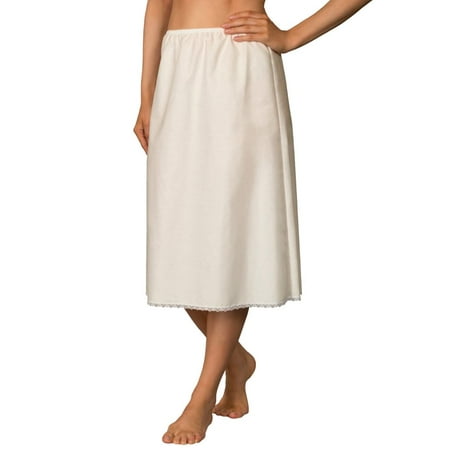 

Women s Shadowline 4711630 30 Inch Flare Half Slip (Ivory L)