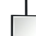 thumbnail image 5 of TEHOME Black Ceiling Mount Mirror, 20x30 inches, Metal framedd Rectangle, Adjustable, 5 of 7