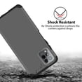 thumbnail image 3 of TJS for T-Mobile Revvl 6x Pro 5G / 6 Pro 5G Phone Case, Dual Layer Heavy Duty (Magnetic Mount Friendly) Shockproof Drop Protection Hybrid Cover (Gray), 3 of 6