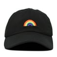 thumbnail image 6 of DALIX Rainbow Baseball Cap Womens Hats Soft Cotton Black, 6 of 7