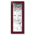 thumbnail image 2 of ArtToFrames 9x27 Inch Mahogany Picture Frame, This Brown MDF Poster Frame is Great for Your Art or Photos, Comes with 060 Plexi Glass (2WOM-3977), 2 of 8