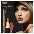 thumbnail image 3 of Khasana Lipstick & Automatic Lip Liner Set, Cream Gloss, Soft and Smooth Lip Color Kit, Vitamin E & C Infused for Nourishment, Hydration & Protection, Long Lasting, Color Matched Gift Set, 3 of 5