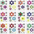 thumbnail image 4 of 96 pegatinas de flores para coche, diseño de fiesta hippie de los años 60, margaritas multicolores, vinilo retro, flores, hippies de colores, 4 of 5