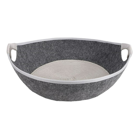 Small Pet Bed Cooling Felt Soft Cat Bed Pet Sleeping Bed Puppy Bed for Summer