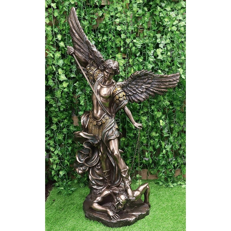 St Michael The Archangel Garden Angel Statue Fasci Garden