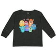 thumbnail image 3 of Inktastic Halloween Monsters Boys or Girls Long Sleeve Toddler T-Shirt, 3 of 5