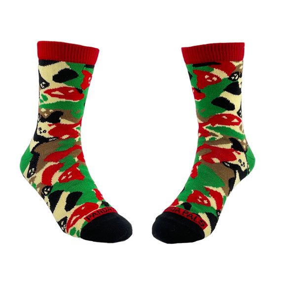 Camouflage Panda Socks from the Sock Panda (Ages 3-7) Size: Small (Age 3-5)