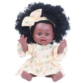 thumbnail image 1 of Poupée Fille 35 cm Réaliste Simulation Jouet de Jeu pour Bébé Articulations Flexibles Réalistes Matériau Vinyle Pvc Sécuritaire Lavable Compagnon Cadeau pour Enfants Personnes Âgées, 1 of 4