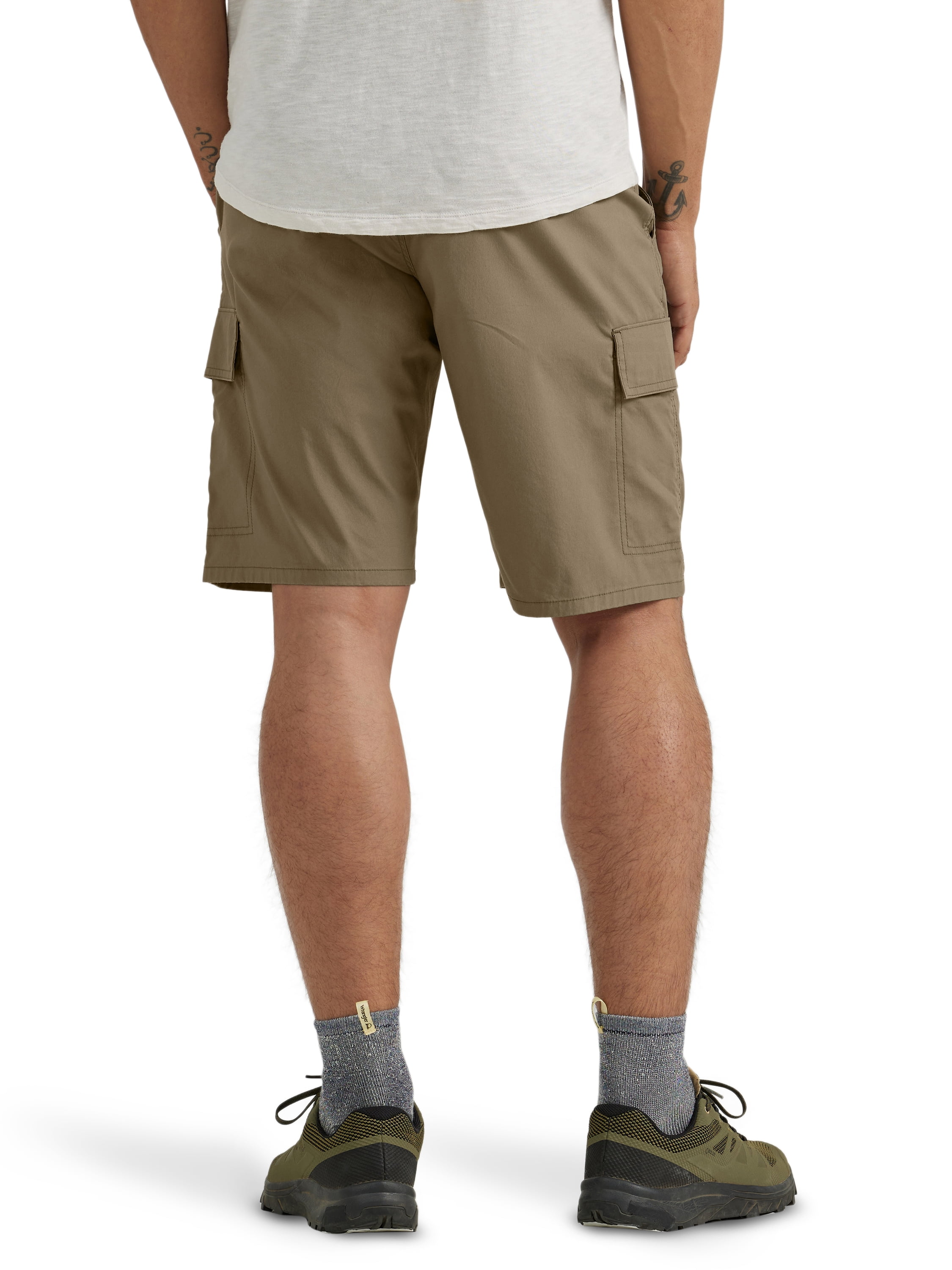 ATG by Wrangler® Men's Outdoor Flex Cargo Short with Moisture Wicking and UPF 40+