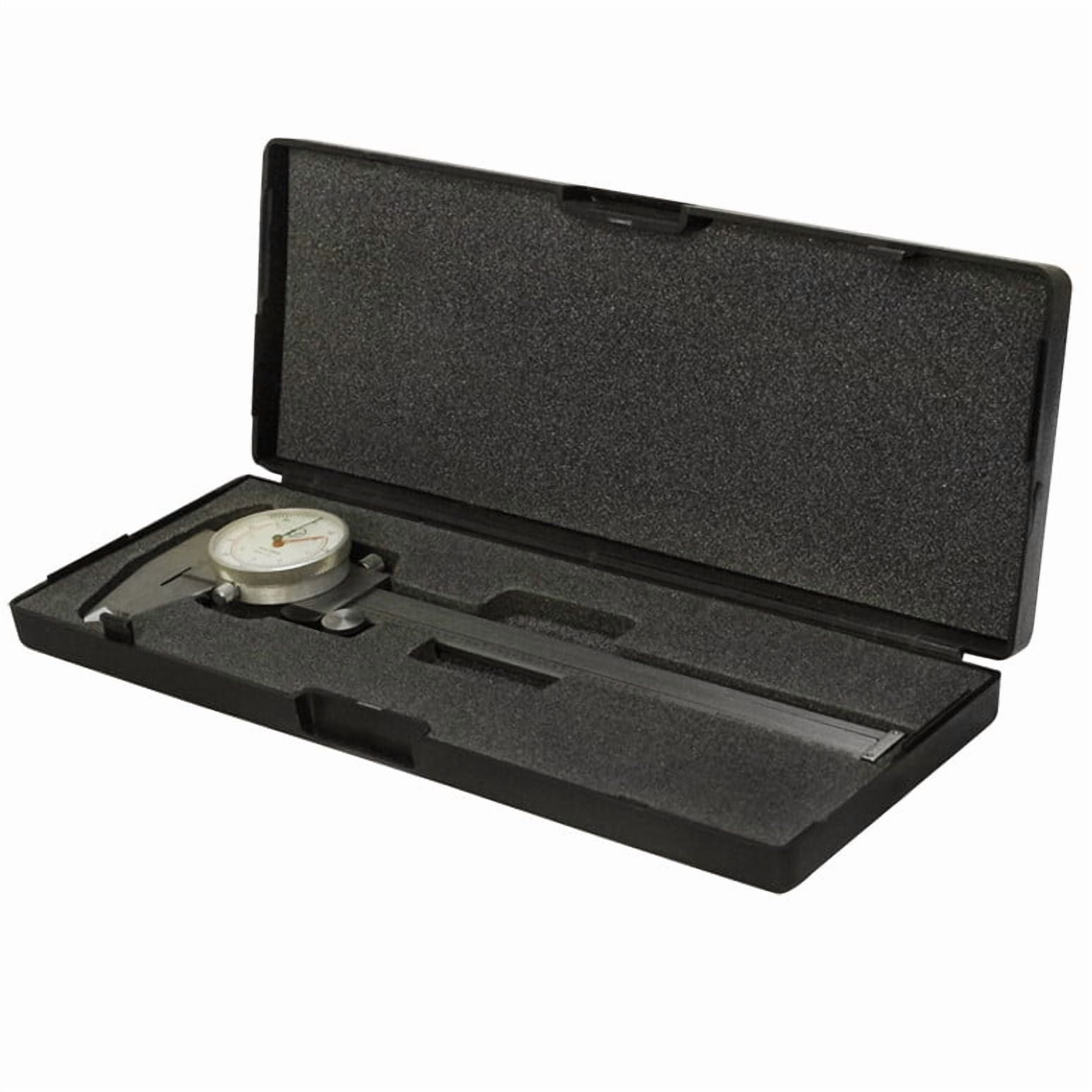 6" Shockproof Dual Reading Dial Caliper Stainless Steel Accurate to 0.001"