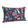 thumbnail image 2 of Disketp Pillow Covers Colorful Mushrooms Pattern Throw Pillow Case Cushion Covers,Cushion For Bedroom,Couch,Home-20"X30", 2 of 9