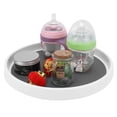 thumbnail image 4 of Rotating Storage Rack, Kitchen Storage Organizer Organize Reinforced Edges  For Kitchen For Bathroom For Refrigerator, 4 of 8