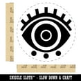 thumbnail image 2 of Large Iris Evil Eye Nazar Charm Self-Inking Rubber Stamp Ink Stamper - Red Ink - Large 1-1/2 Inch, 2 of 7