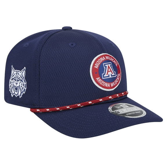 Men's New Era Navy Arizona Wildcats COOLERA 9SEVENTY Rope Stretch-Snap Hat
