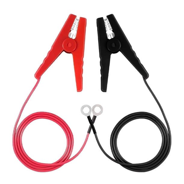 BRIGHTFUFU Conector de salto para cerca eléctrica de granja, sistema de cercado, Cable de salto para cerca eléctrica, 2 uds.