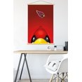 thumbnail image 5 of NFL Arizona Cardinals - S. Preston Mascot Big Red 20 Wall Poster with Wooden Magnetic Frame, 22.375" x 34", 5 of 5