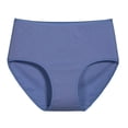 thumbnail image 4 of Bosfbaoi Underwear For Women Plus Size Seamless Underwear Mid-Rise Cotton Lined Panties, 4 of 7
