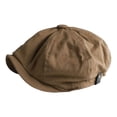 thumbnail image 3 of Sombrero de vendedor de periódicos Zulema para hombre Marrón L, 3 of 7