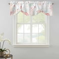 thumbnail image 5 of Tie Up Valance for Windows Sage Green Pink Turtle Shell Curtains Valances Window Treatments Coral Conch Seaweed Starfish Balloon Curtains for Kitchen Living Room Bedroom 54x18 Inch, 5 of 9