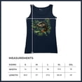 thumbnail image 7 of Velociraptor Jungle Women's Tank Top Dinosaur Hunter Jurassic Period Raptor Reptile Dino Tropical Paleontology, 7 of 7
