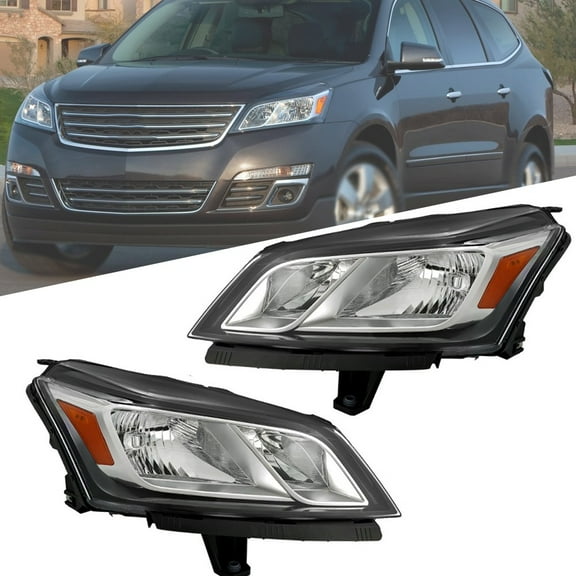 Front Headlights For Chevrolet Traverse 2013-2016 2017 Left Right Side Halogen